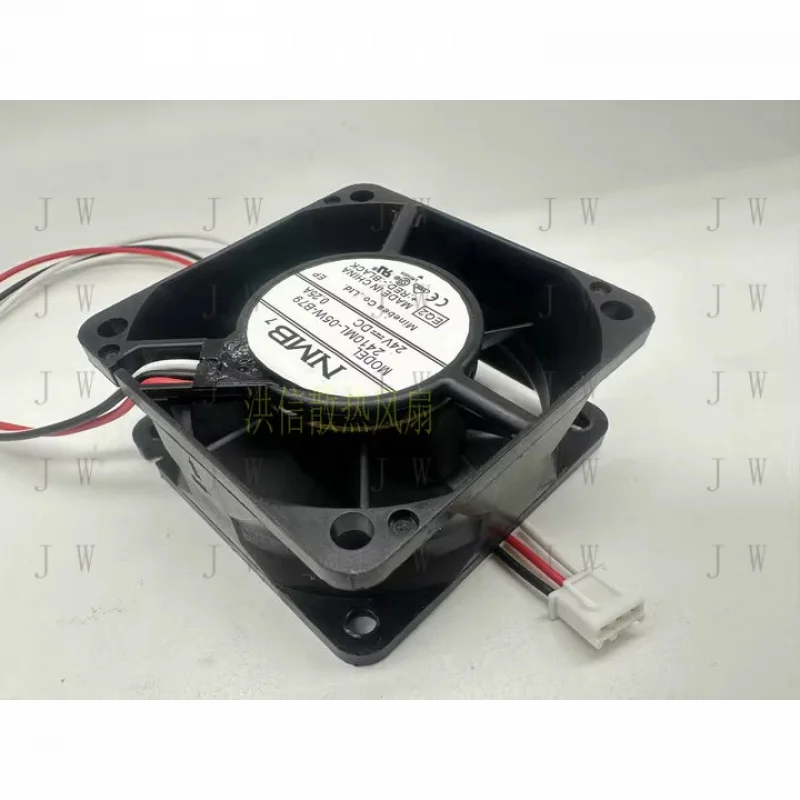 

DDW 1PCS FOR NMB 2410ML-05W-B79 DC24V 0.25A 3-wire cooling fan 60*60*25MM