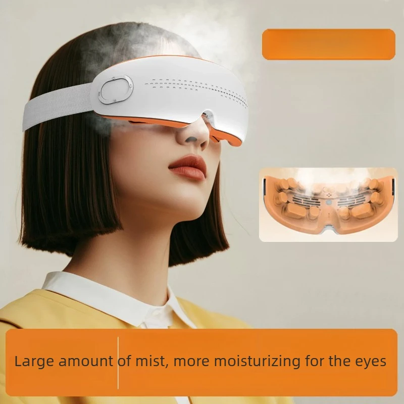 

Eye Massager Steam Heating Mask for Dry Eye Relief Moist Heat Compress Relaxation Soothing for Tired Eyes Portable Cordless