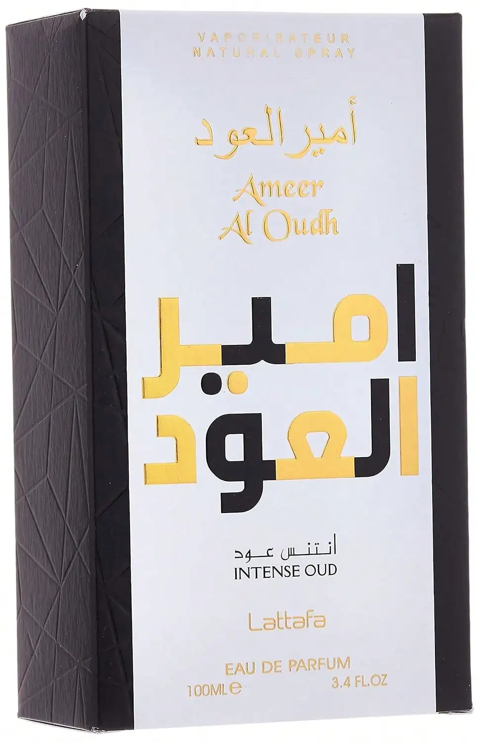 LATTAFA AMEER AL OUDH INTENSE OUD PERFUME SPRAY 3.4OZ