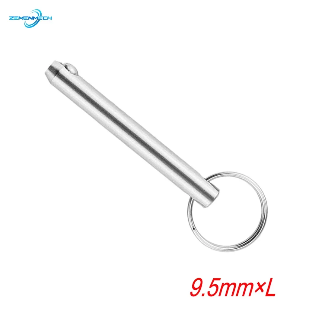 3/8 Inch 9.5mm Stainless Steel Marine Grade Quick Release Ball Pin for Boat Bimini Top Deck Hinge Marine Boat Accessories Yacht