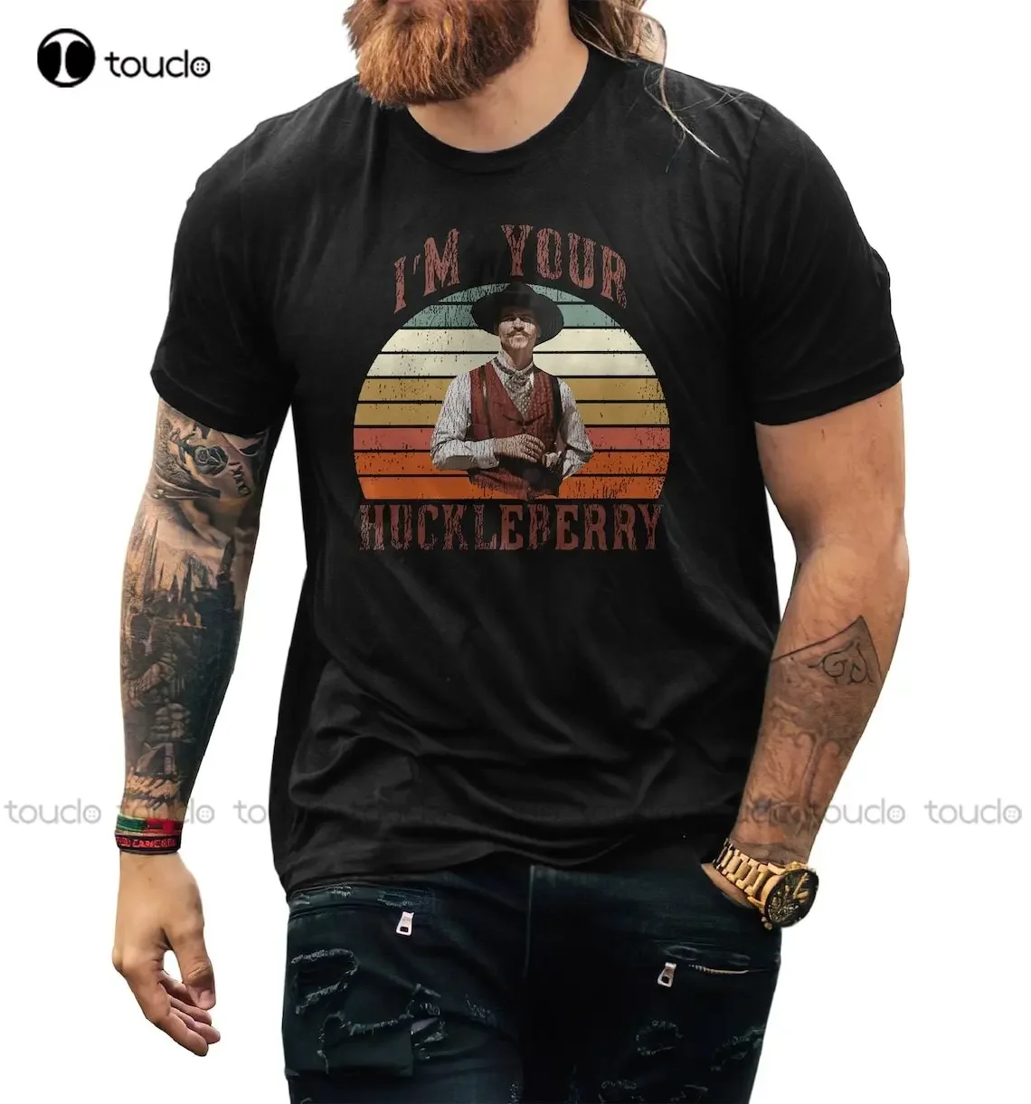 I'M Your Huckleberry Vintage T-Shirt Cool Doc Holliday Shirt Huckleberry Lover Vintage 90S Movie Gift Tee For You And Friends