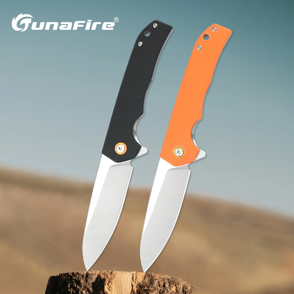 Tuunafire уличный складной нож D2 стальное лезвие тактический флиппер с поддержкой открытый нож EDC охотничий инструмент для выживания jackknife 2025 новинка