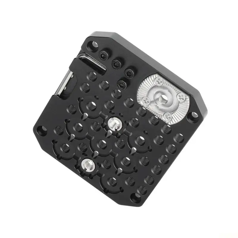B03F Precise Engineered Aluminum Alloy Mounting Plate Standard Gear for Filmmaking