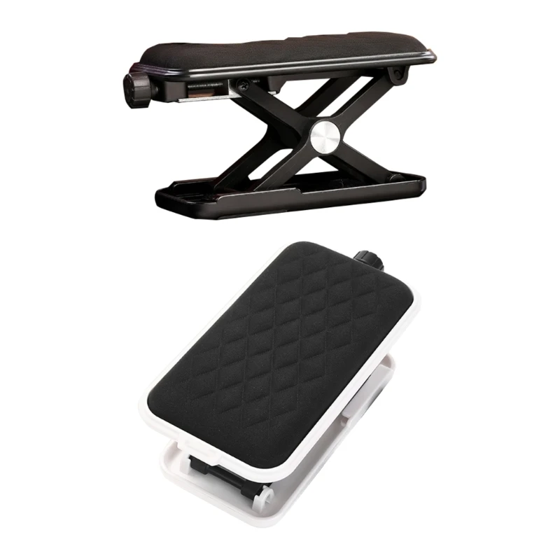 Arm Rest Adjustable Mouse Pad with Wrist Support Armrest Wrist Rest Attachment Arm Pad Extension Platform Tray for Desk