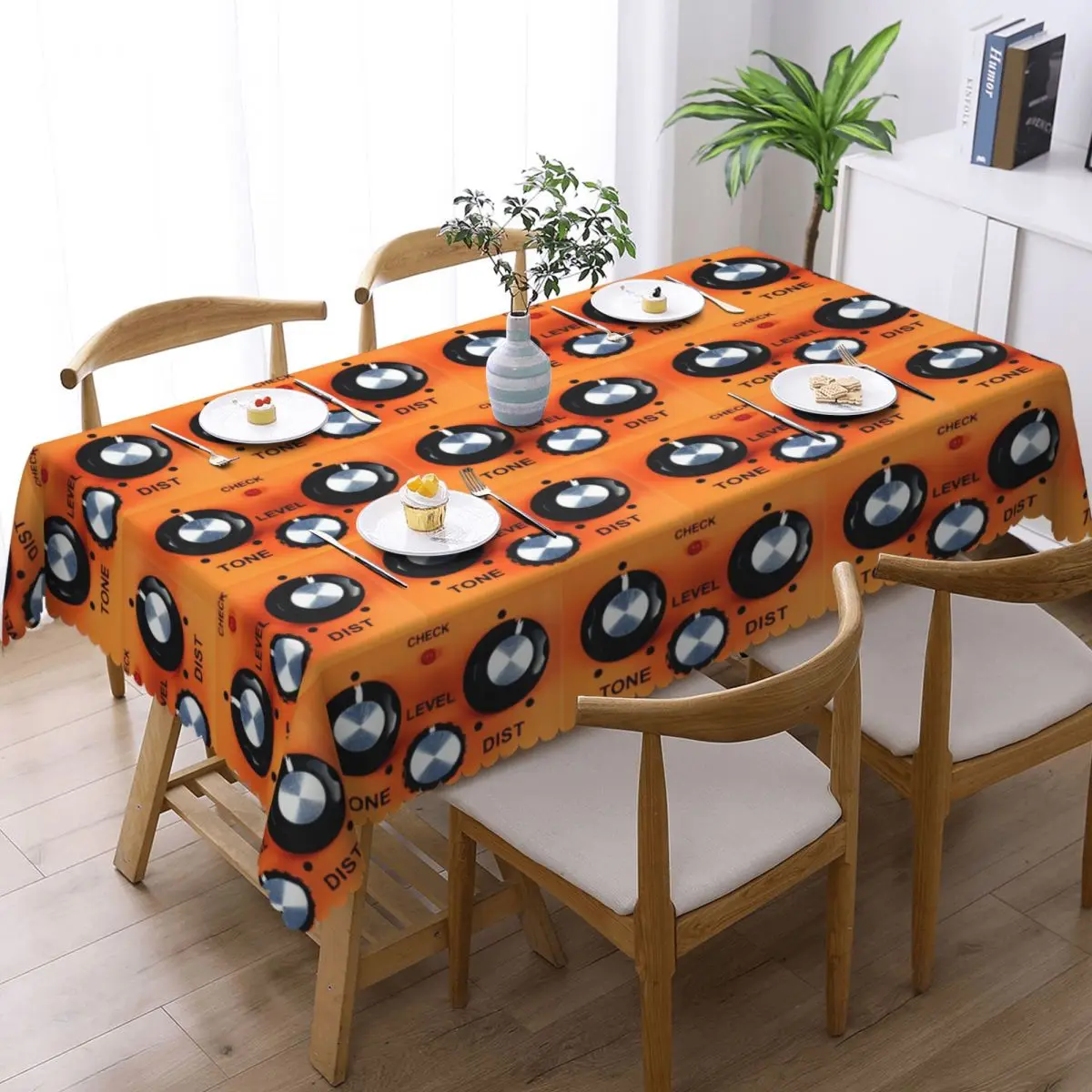 Boss DS-1 Distortion Tablecloth Restaurant Kitchen Rectangular Tablecloth Festival Party Tablecloth Outdoor Dining Table Cover
