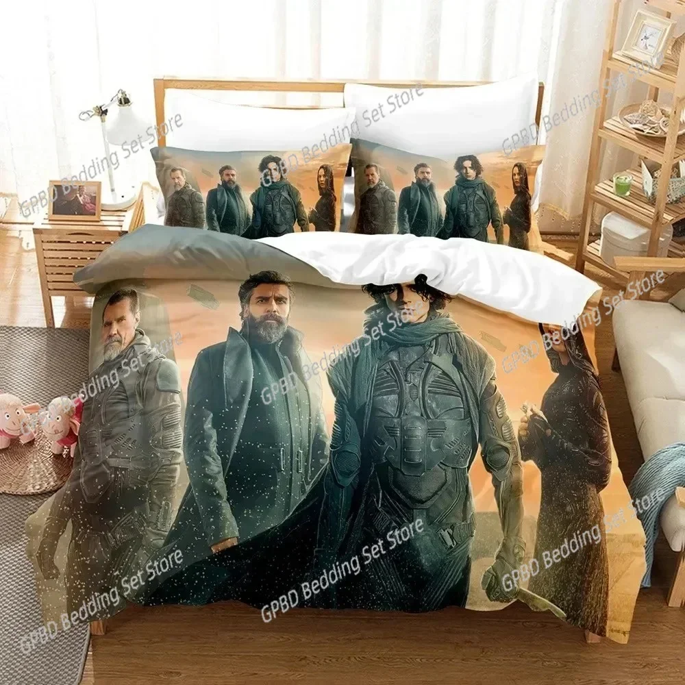 

Luxury New 3D Print Dune Comfortable Duvet Quilt Cover Pillowcase Bedding Set Children Bedroom Decoration Home Textile
