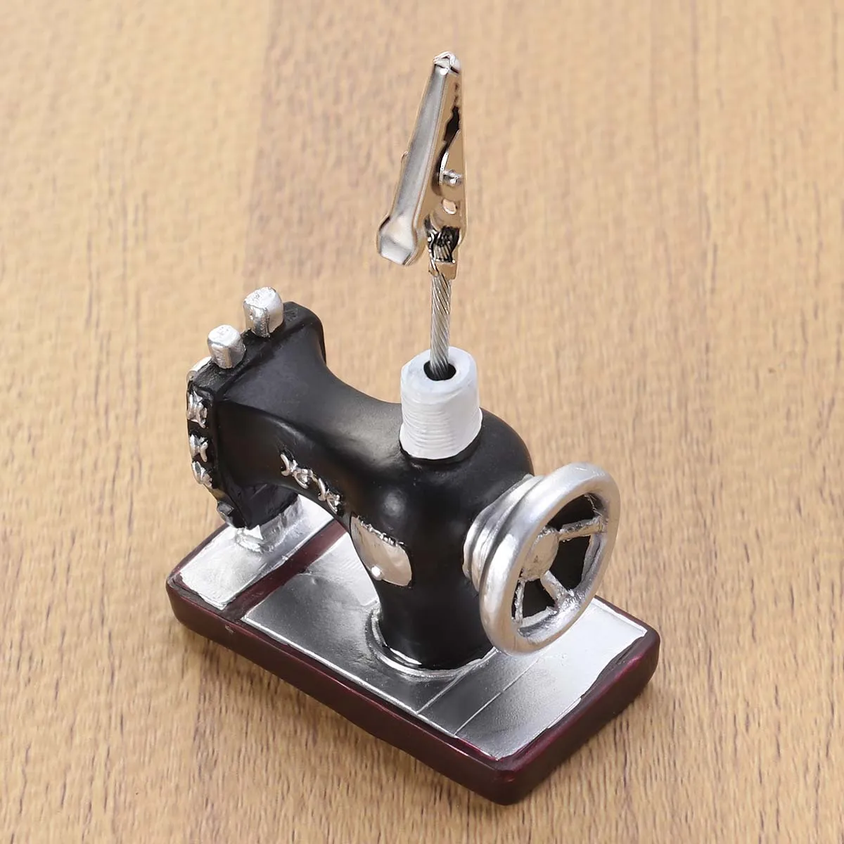 

Retro Resin Note Clamp Memo Clip Table Decoration Photo Holder Cube Base Clasp Small Office Home Use