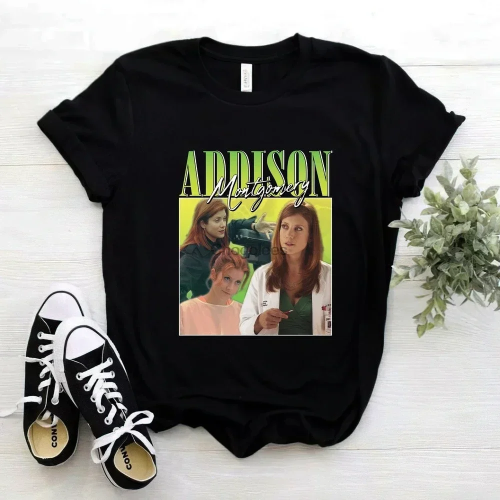 Vintage Addison Montgomery Shirt Addison Montgomery Sweatshirt Unisex Shirt Kate Walsh Shirt Grey' S Anatomy