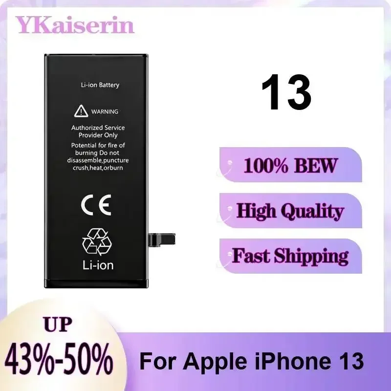 

For Apple iPhone 13 Mobile Phone Battery Rapid Charging 3230mAh Replaceable