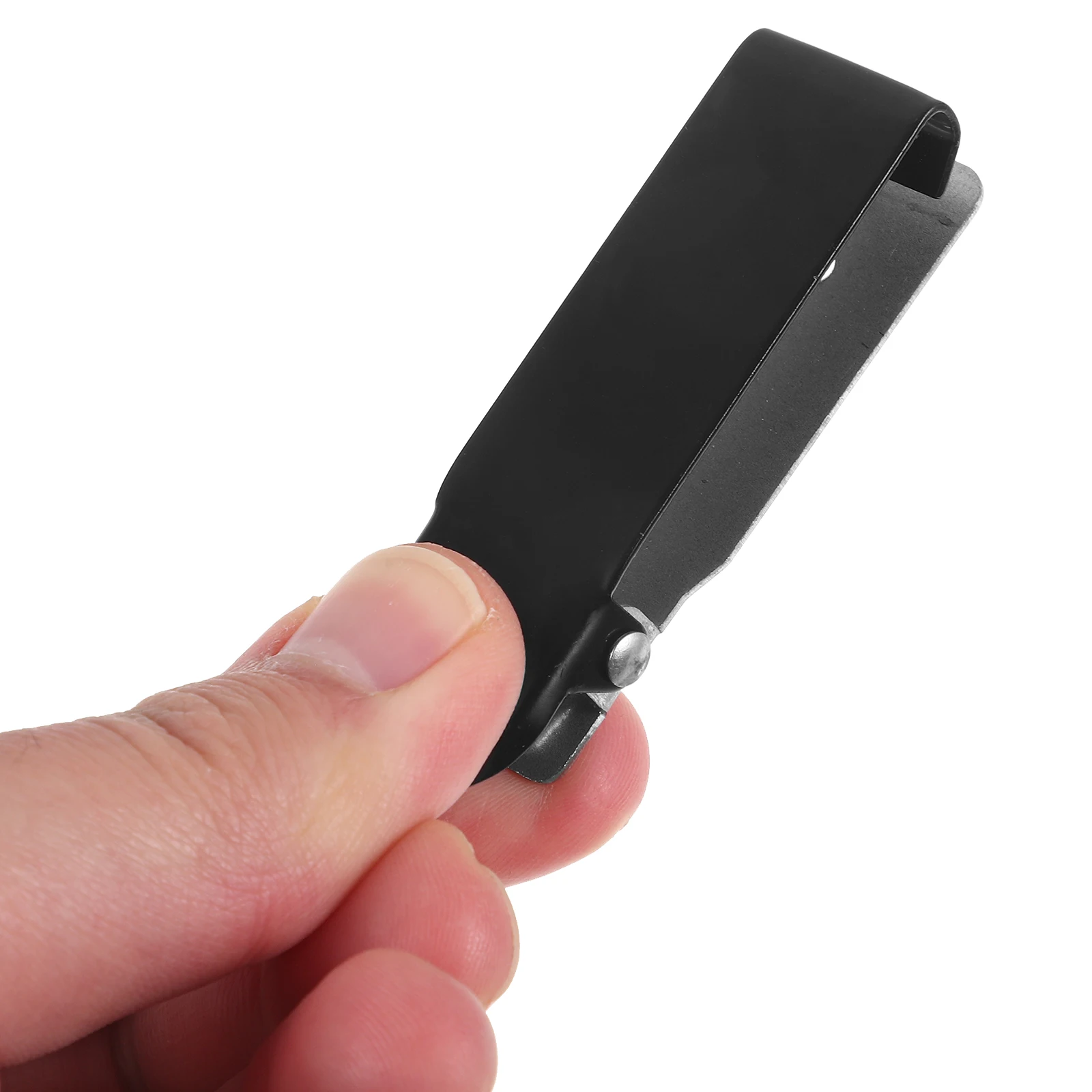 

6 Pcs Wallet Back Clip Plain Money Part Mens Steel Clips Bulk Universal Cash Register for Small Cell Phone Drawer