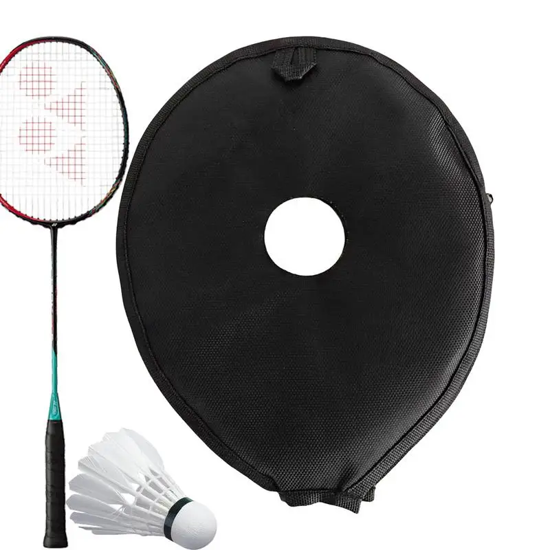 1PC Canvas Badminton Racket Resistance Cover Strength Training Exerciser Wrist Strengthen for Beach Badminton Protective Gear