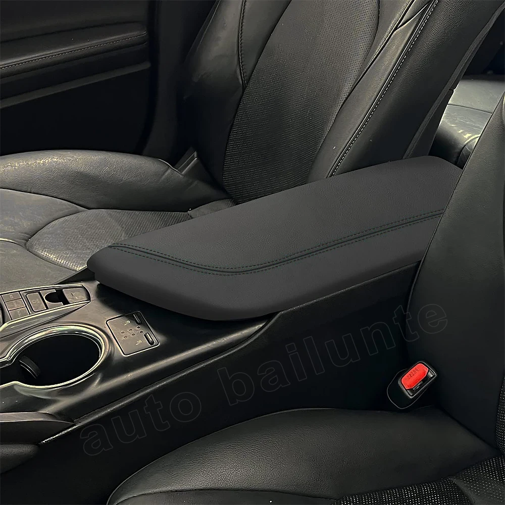 Für Toyota Camry 2018-2023 Mittelarmlehnen-Schutzabdeckung aus PU-Leder Innenausstattung Toyota Zubehör LHD – Detail 6