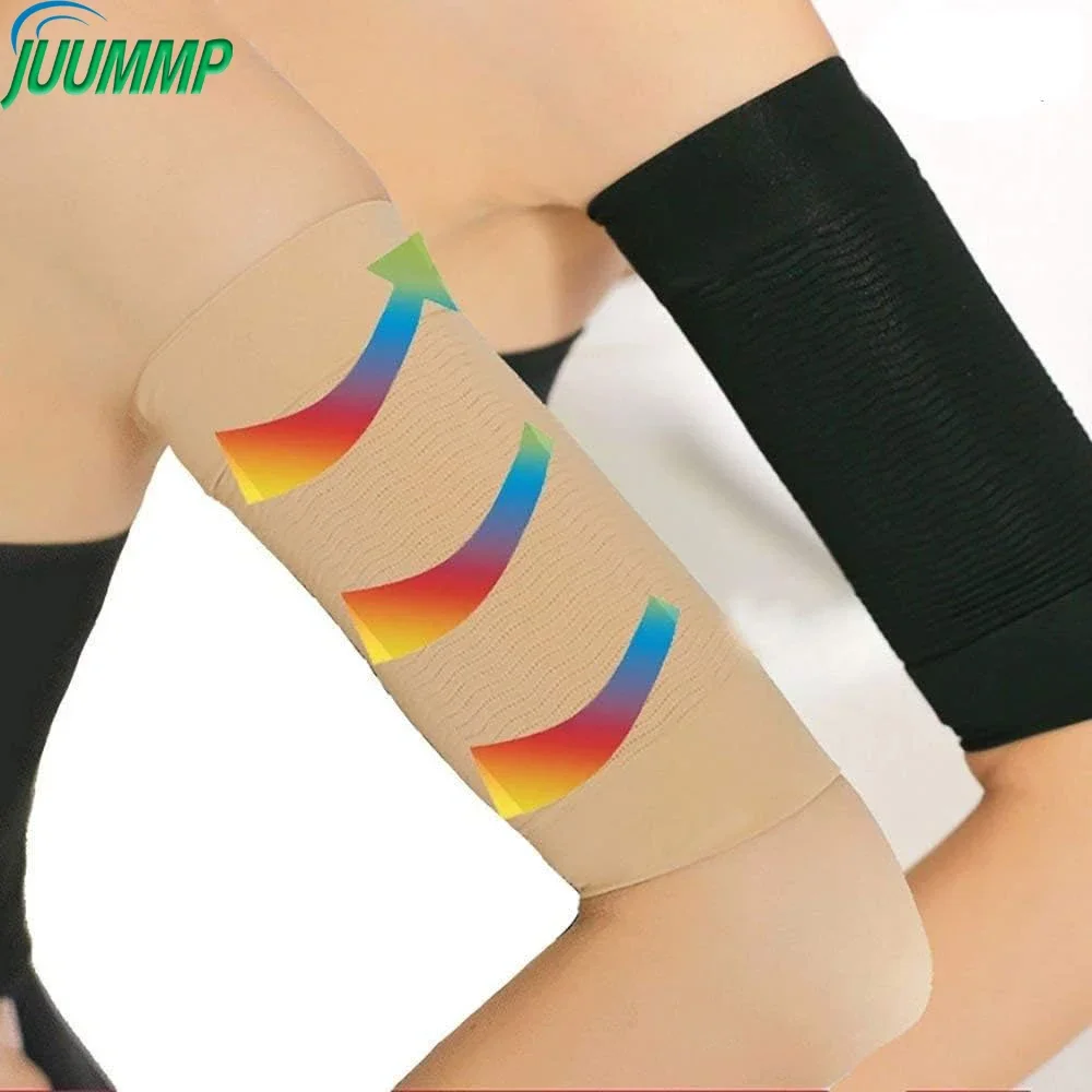 

1Pair Arm Slimming Shaper Compression Wrap Sleeve Helps Lose Arm Fat, Tone up Arm Shaping Sleeves for Women, Sport Fitness