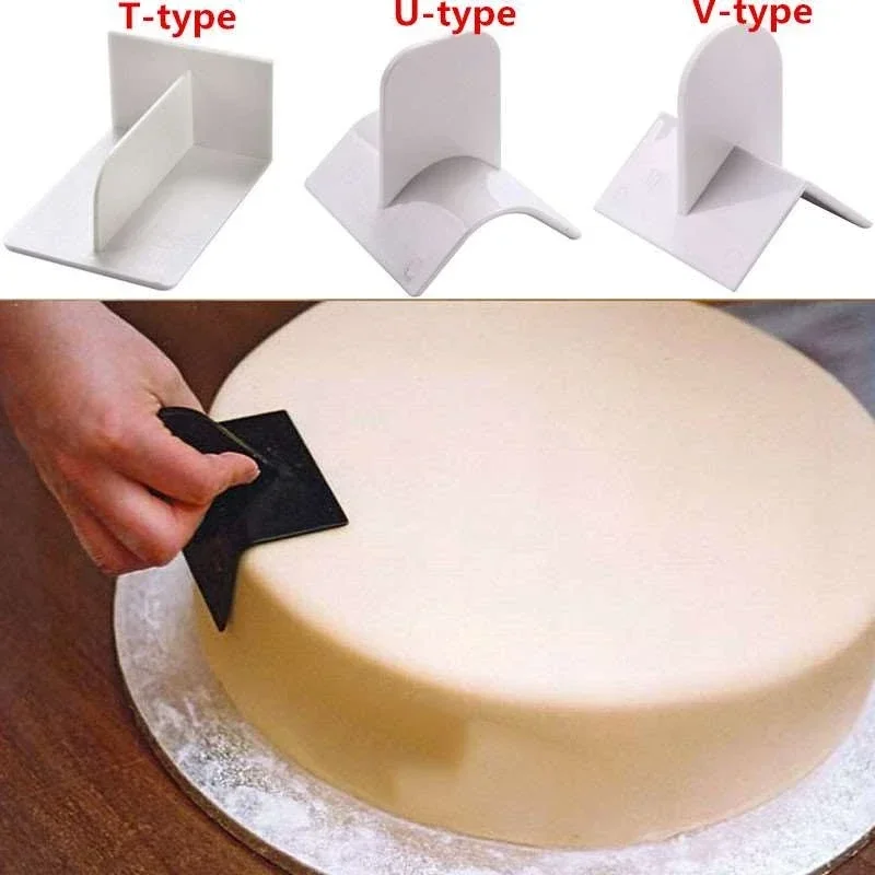 Herramientas pulidoras más suaves para pasteles DIY, moldes para pulir superficies de pastel de Fondant