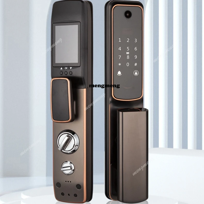 Graffiti wifi networking smart door lock automatic APP direct connection electronic lock hidden fingerprint lock