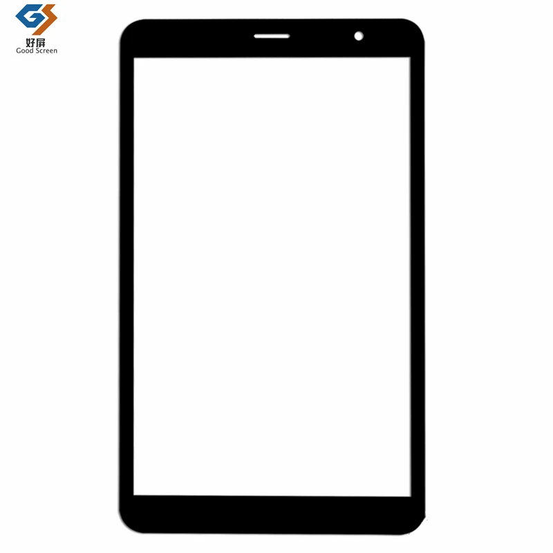 10 sztuk / partia Czarny 8-calowy tablet PC Pojemnościowy ekran dotykowy Digitizer Czujnik Zewnętrzny szklany panel do Multilaser M8 4G NB365