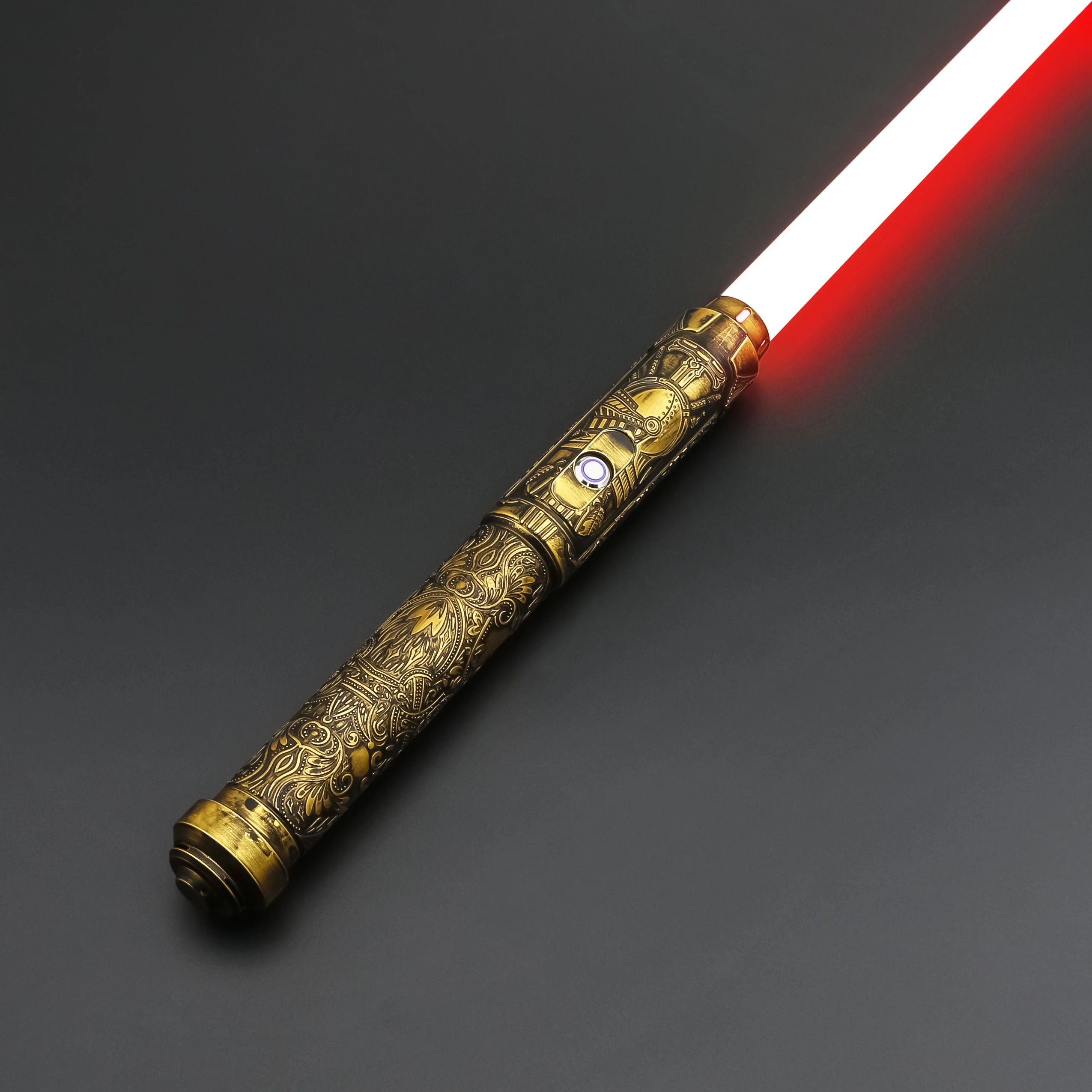 

FOXSABER Lightsaber with12 RGB Colors 16 Sound Fonts and Motion Control, Force FX Lightsabers with Premium Metal Handle