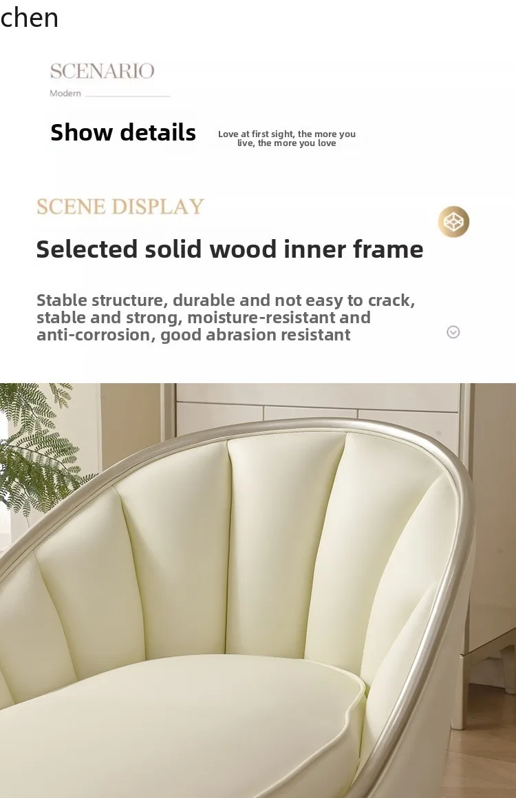 HXL Bedroom Chaise Lounge Bay Window Simple Living Room Balcony Bedside Recliner