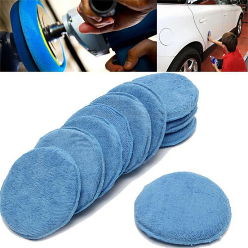 

Pocket Waxing Sponge Round Polishing Car Cleaning & Detailing Sponge Wipe Car Detailing Waxing & Polishing Tool