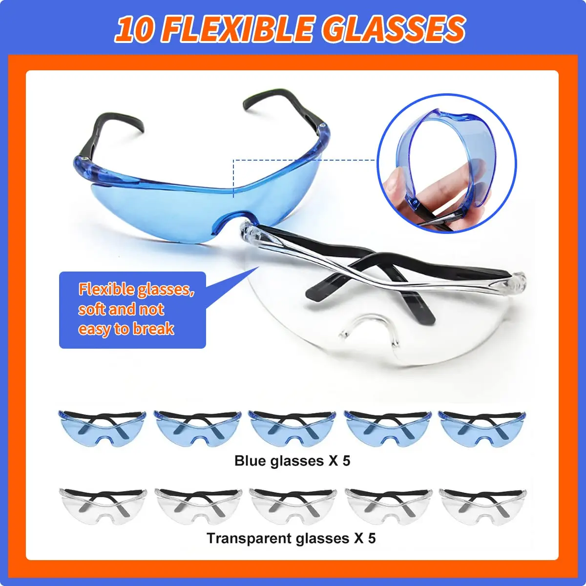 Party Supplies Compatible for Nerf 10 Kids Pack Boys Birthday Party Guns War Decorations,Face Mask Tactical Glasses 200 Bullets