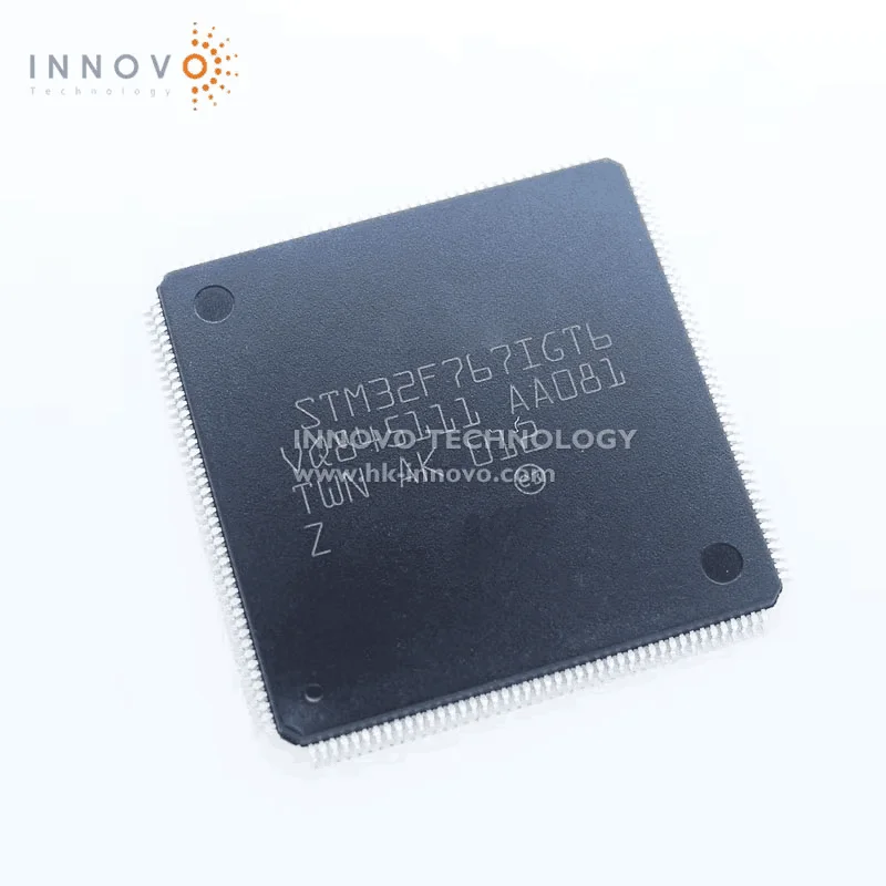 1pcs/lot STM32F767IGT6 STM32F767 MCU 32-bit ARM Cortex M7 RISC 1MB Flash 3.3V LQFP176 New original