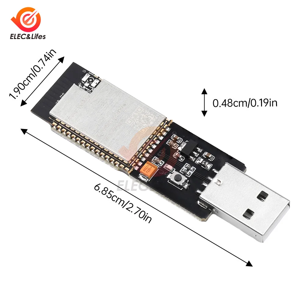 New ESP32 S2 Development Board for PS4 9.0 Refresh USB Burning Tool Module 4MB Flash ESP32-S2-WROOM