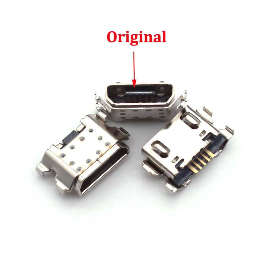 50-100Pc Micro Usb Dock Charging Connector For Samsung Galaxy A01 A015F DS A015V/M01 M015 M015F/A03 Core/A032F Charger Jack Port