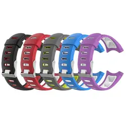 Men's Universal Dual Color Silicone Watch Band Watch Strap Wristband For SUUNTOs Quests M1 M2 M4 M5 M Series Smart Watch