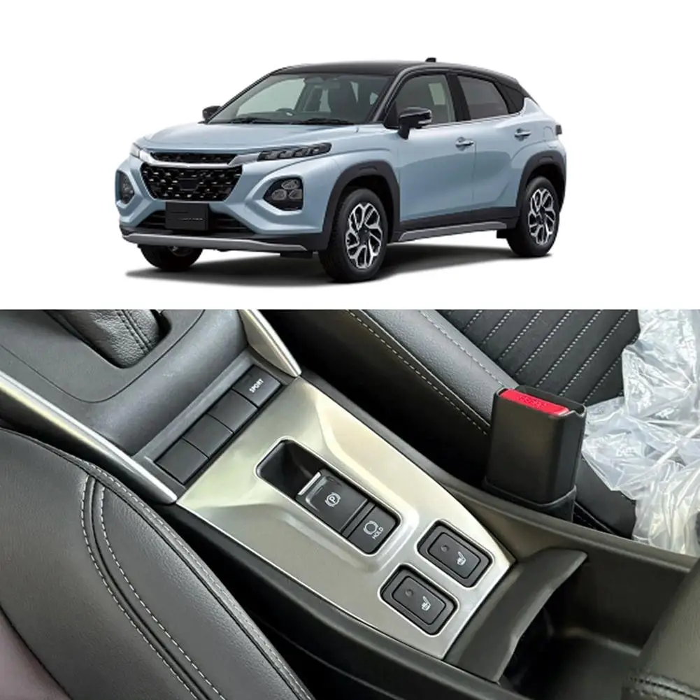 

Для Suzuki Fronx WDB3S WEB3S 2025 2026 стальная автомобильная центральная панель переключения передач аксессуары накладка RHD консоль E5T2