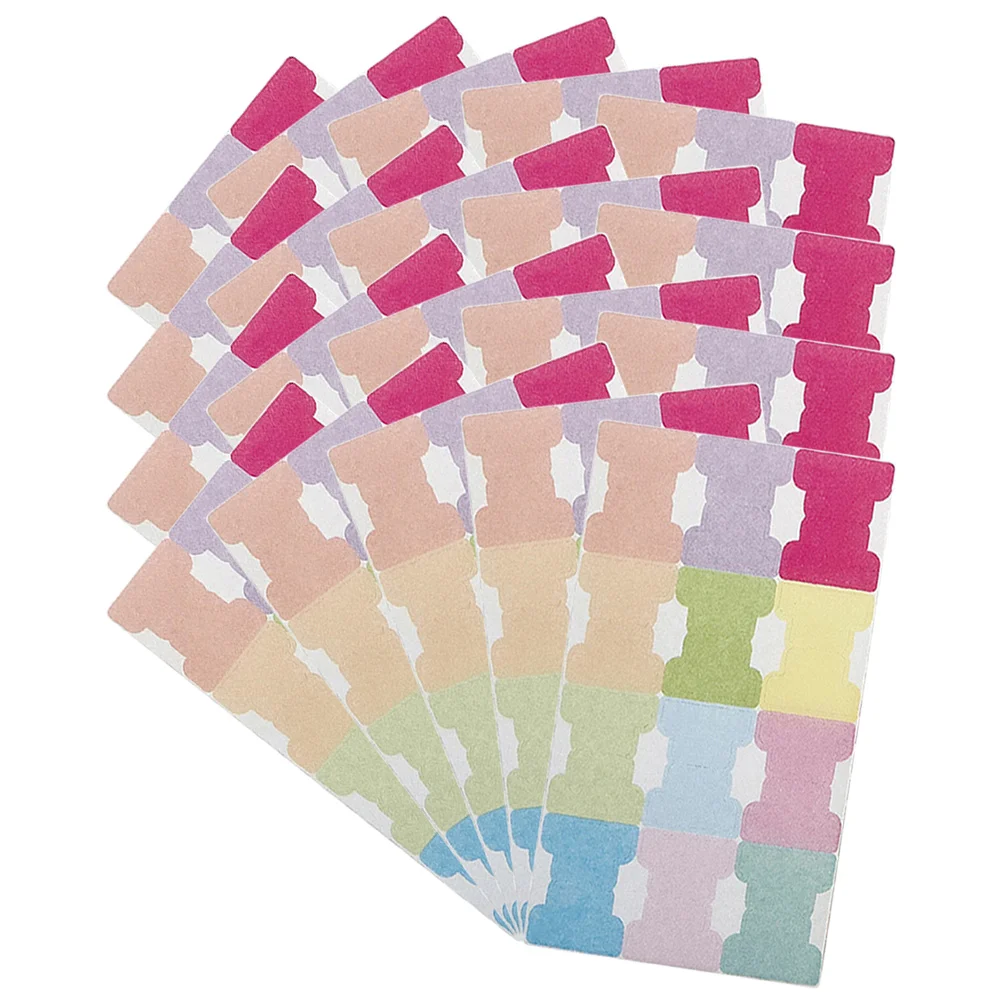 

20pcs 20 Sheets Sticky For Annotating Books Colorful Page Markers Book Tabs Office Use Portable Divider Labels