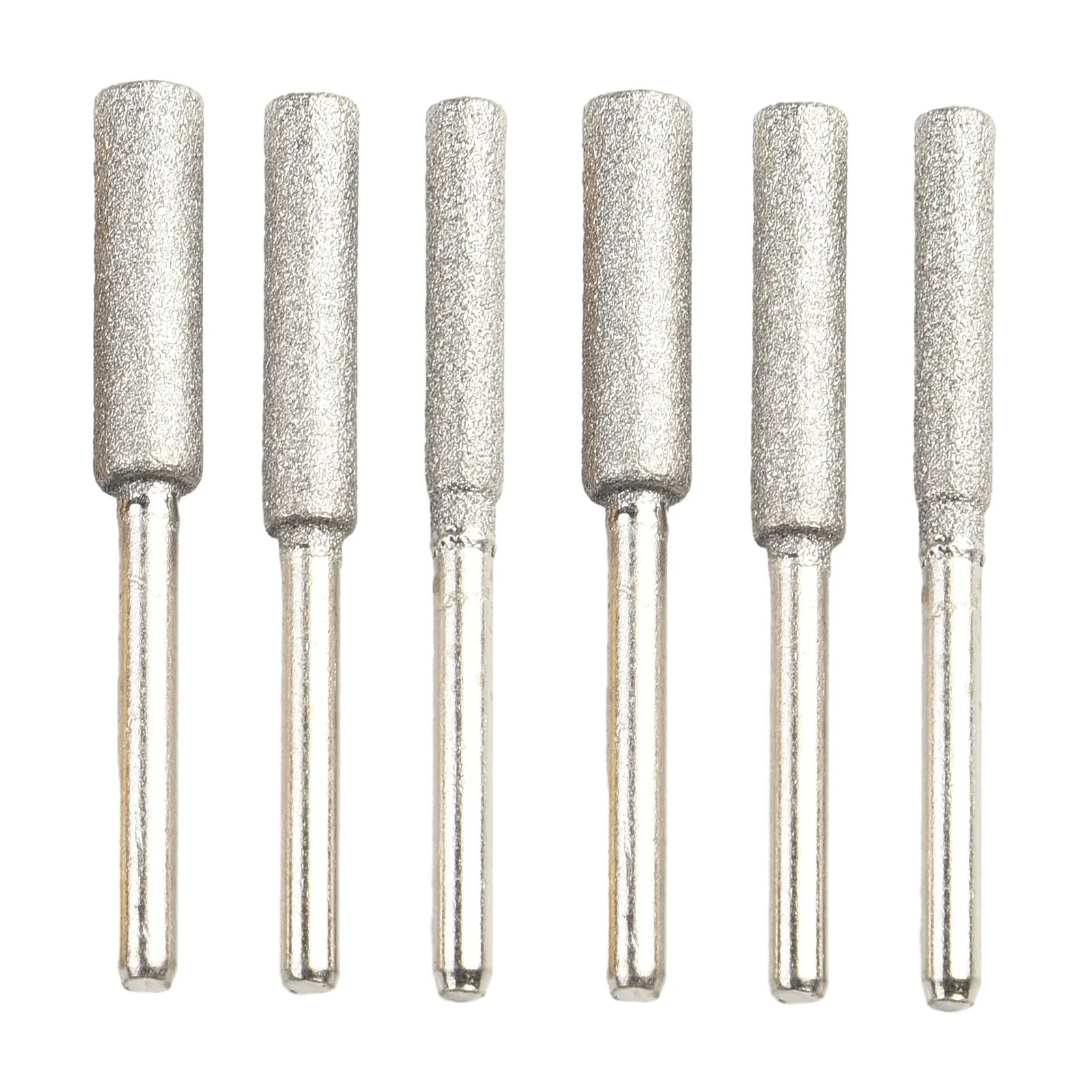 6pcs Chainsaw Sharpeners 4/4.8/5.5mm Sharpeners For Polishing Deburring Electric Saws Jade Wood Steel Plastics Toolkit Parts