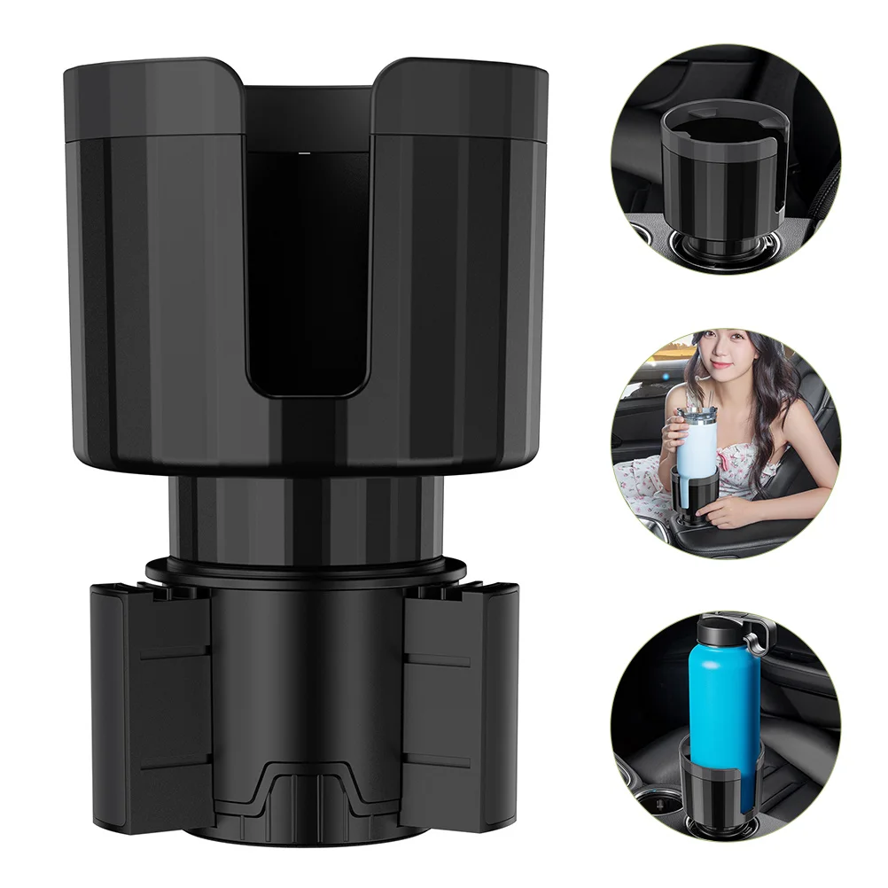 

Car Cup Holder for Different Sizes Adapter Expander Console Abs Vehicle Extender