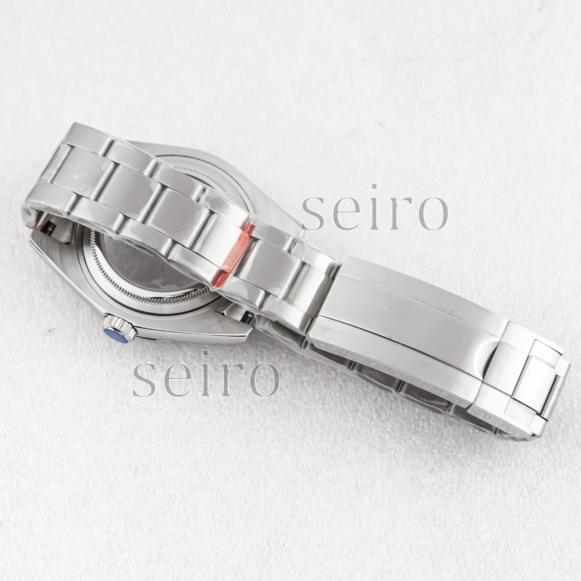 36MM/39MM Watch Case NH35 Oyster Strap Sapphire Glass Silver 10ATM Waterproof Watch Parts for Datejust NH36 Movement Accessories