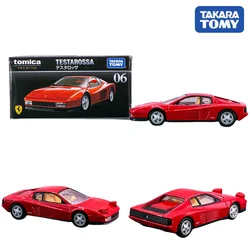 TAKARA TOMY 1:64 diecast alloy model Lamborghini F40 Mitsubishi Silhouette Collection display toy, a birthday gift for children.