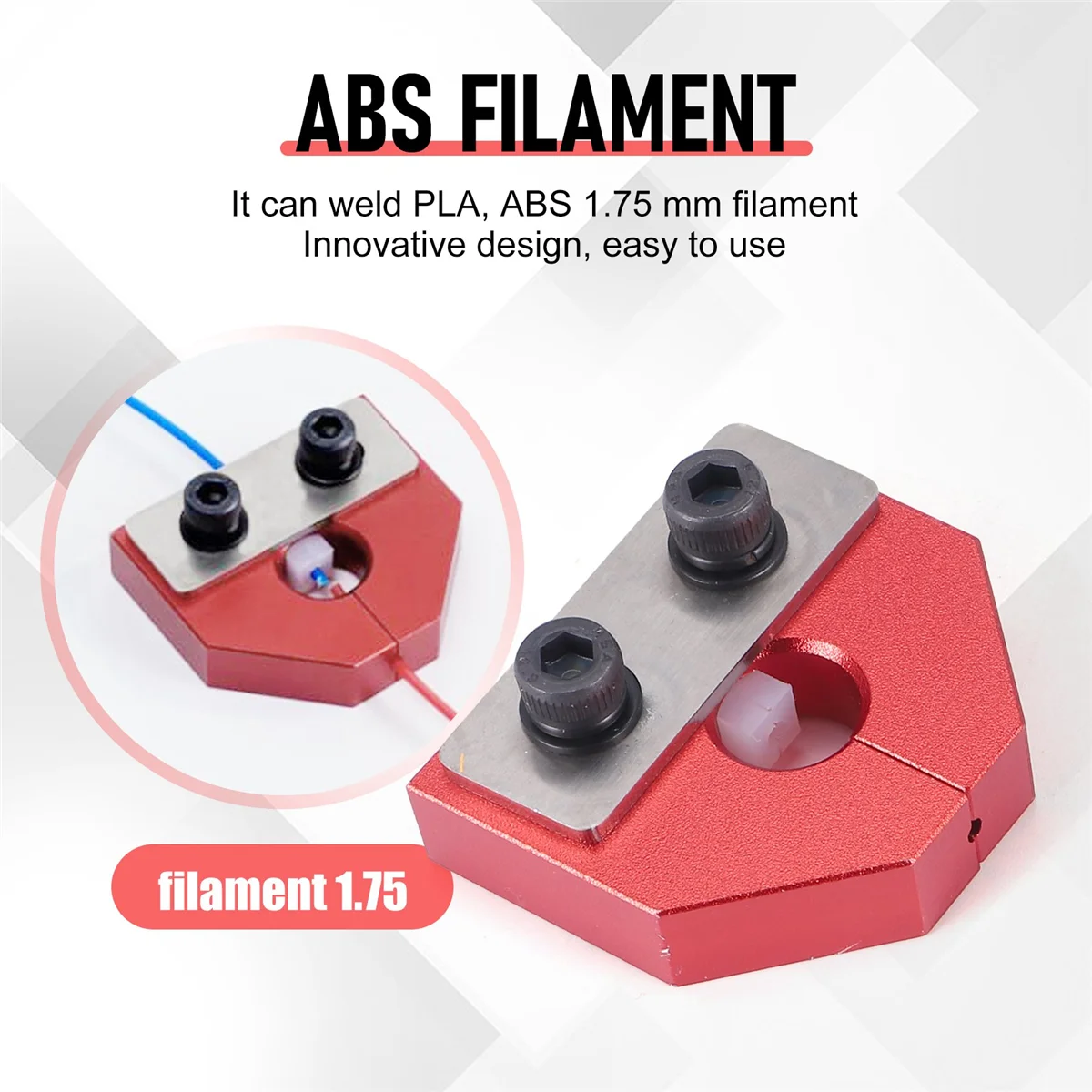 Conector de soldador de filamento quebrado conector de filamento 3d acessórios de impressora 3d para filamento 1.75mm sensor de filamento quente