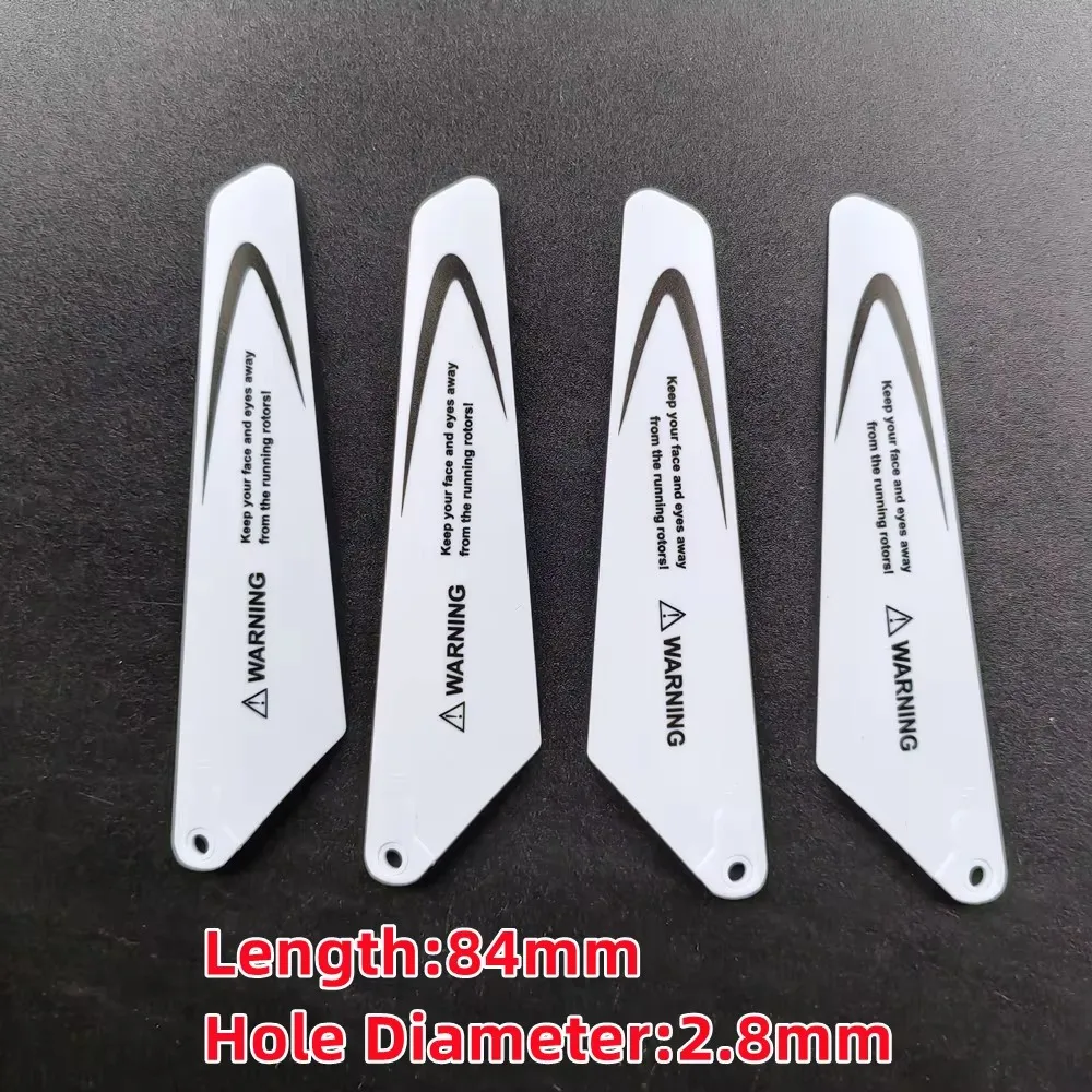 4pcs=2A+2B SYMA S111G S107G S105G S102G S5 S8 Main Props Propellers Blades R/C Helicopter Spare Parts Access