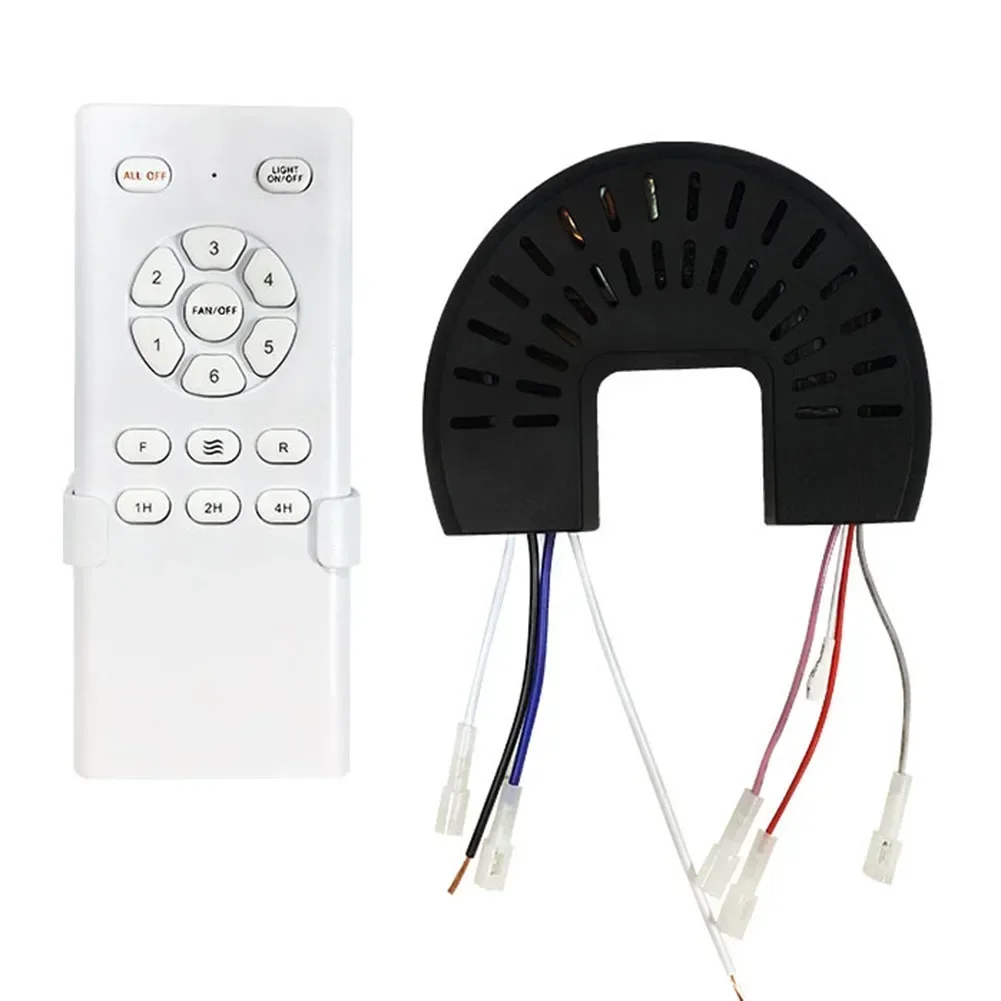 DC Frequency Conversion 24V 6-Speed Ceiling Fan Light Remote Control Kit For Home Ceiling Fan Light Remote Control Receiver