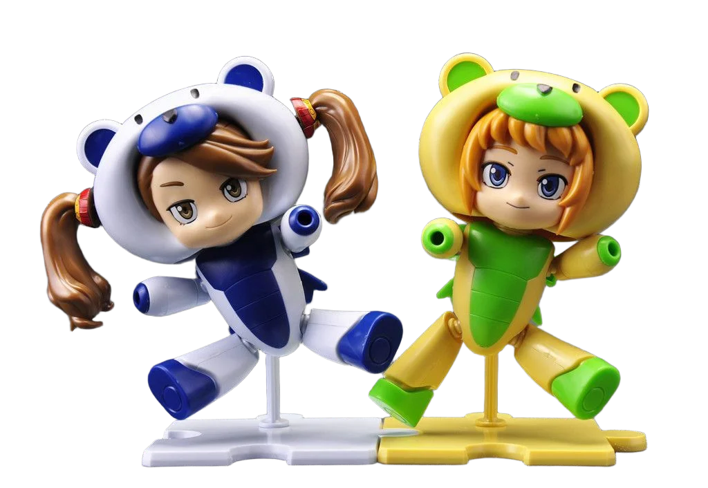 Bandai HG PETIT GGUY 1/144 CHARA GGUY GYANKO CHARA GGUY FUMINA Action Figure Montage Modell Spielzeug Sammeln Modell Ornamente