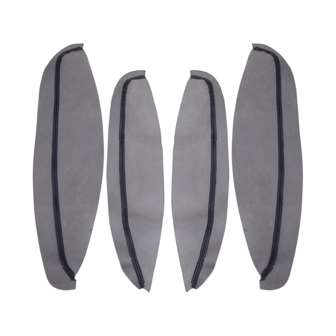 4pcs Door Armrest Panel Microfibre Leather Trim Cover Fit for Nissan Qashqai J10 2007 2008 2009 2010 2011 2012 2013 2014 2015