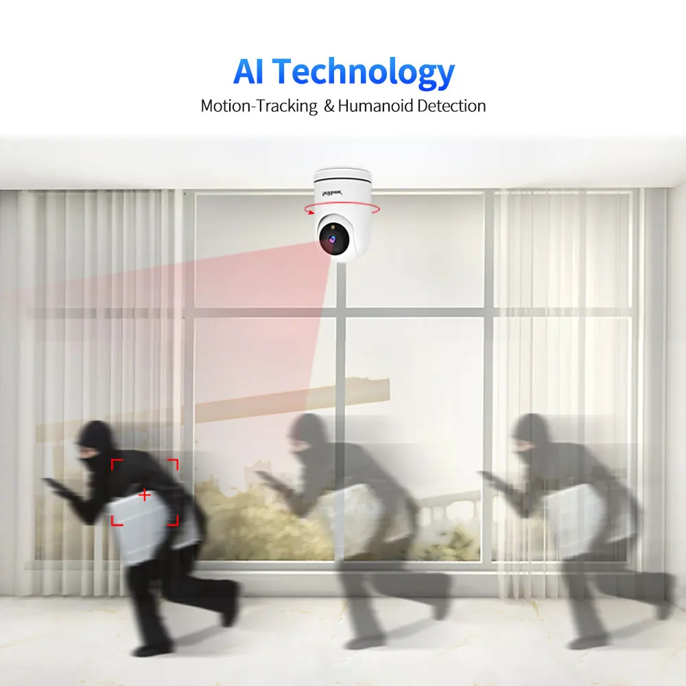 Sri home Baby phone drahtlose Innen überwachung Video Zwei-Wege-Audio Nachtsicht Smart Baby Kamera Sicherheits schutz