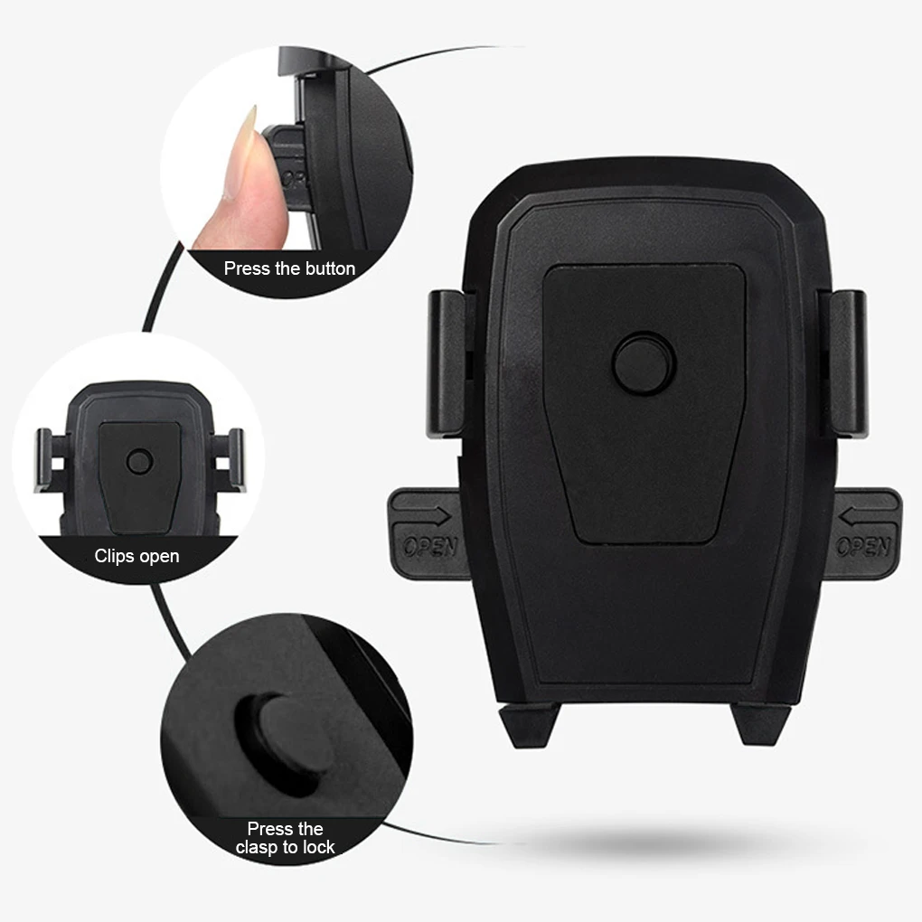 Rearview Mirror Phone Mount Fixed Shelf Cellphone Holder Modified Part