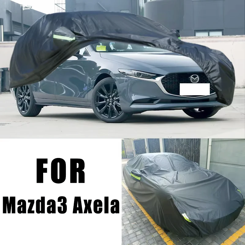 

For Mazda3 Axela All-Weather Car Covers 6-in-1 Waterproof Dustproof UV Proof Snowproof Scratch Resistant Protection