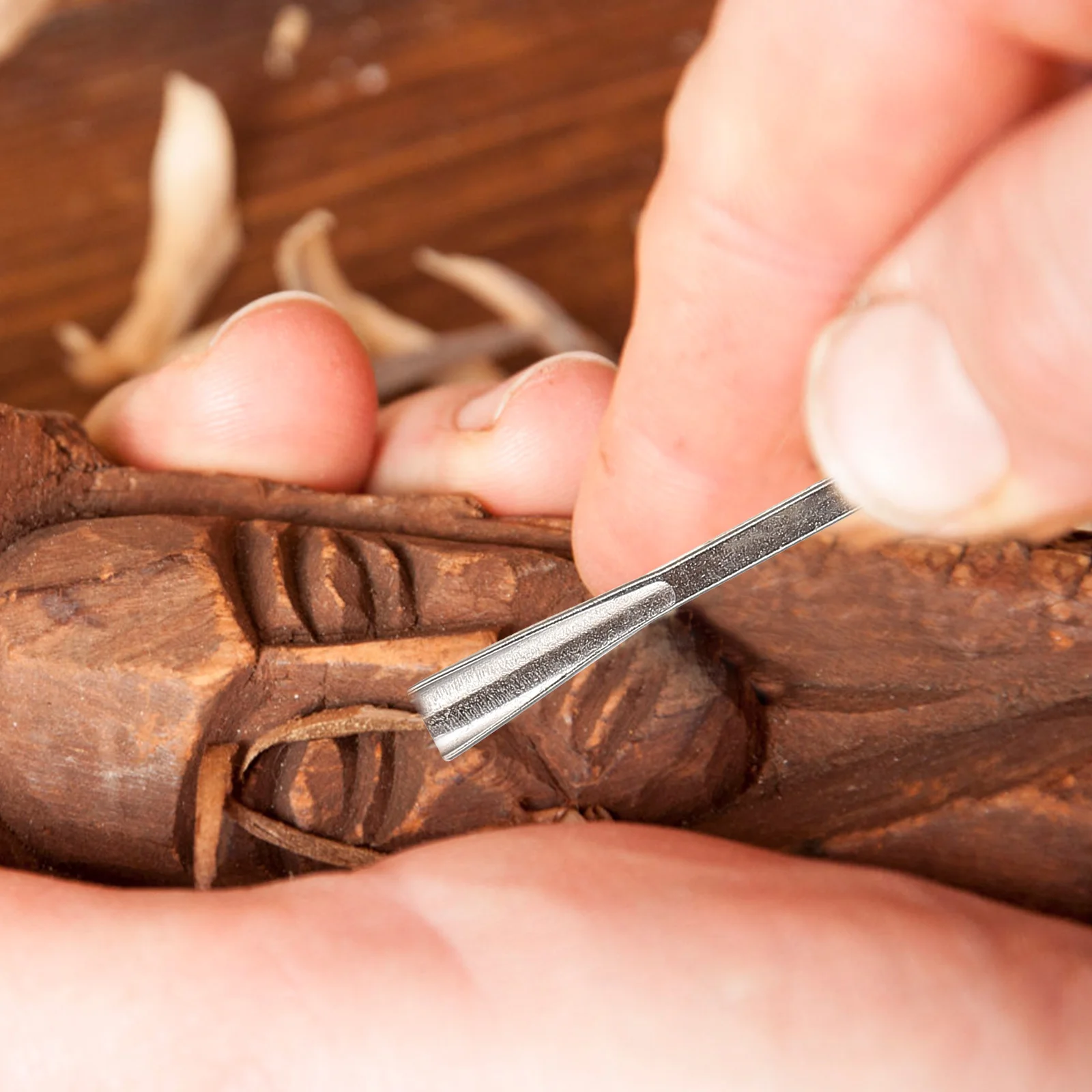 

6Pcs Woodworking Tool Set Premium Carving Knives Strong Sharp Blades Comfort Grip for Wood Sculpting DIY Crafts and Metal