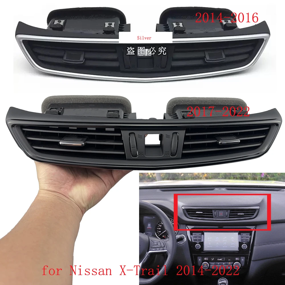 

Car accessories air conditioner outlet for Nissan X-Trail 2014 2015 2016 2017 2018 2019 2020 air conditioning vents
