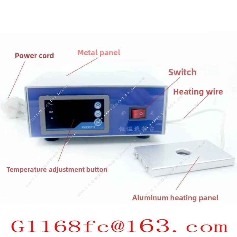 digital constant temperature stage microscope temperature heating plate animal artificial insemination equipment
