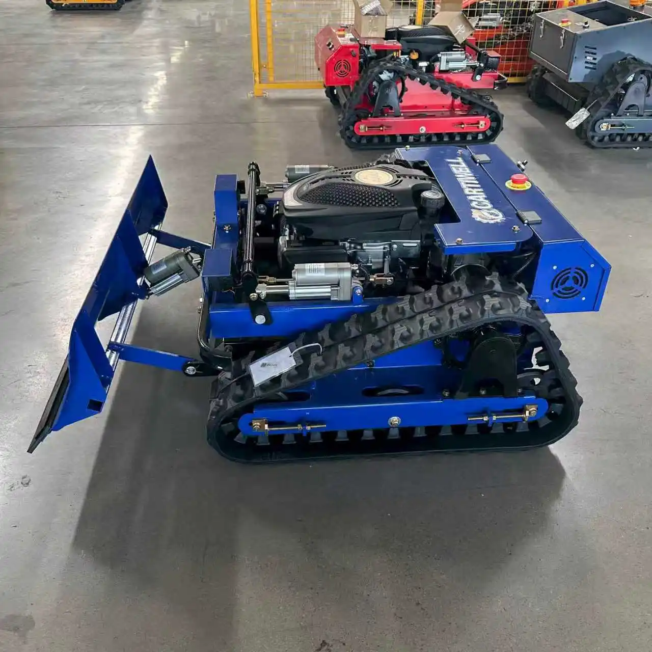 Industrial-grade 4-stroke Remote-controlled Off-road Tracked Lawnmower, Farm and Gardening Tools