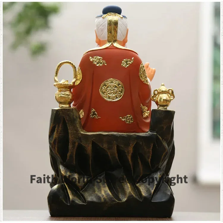 Wholesale Buddha figure Southeast Asia HOME SHOP Family protection Propitious FENG SHUI Medicine doctor God HUA TUO statue