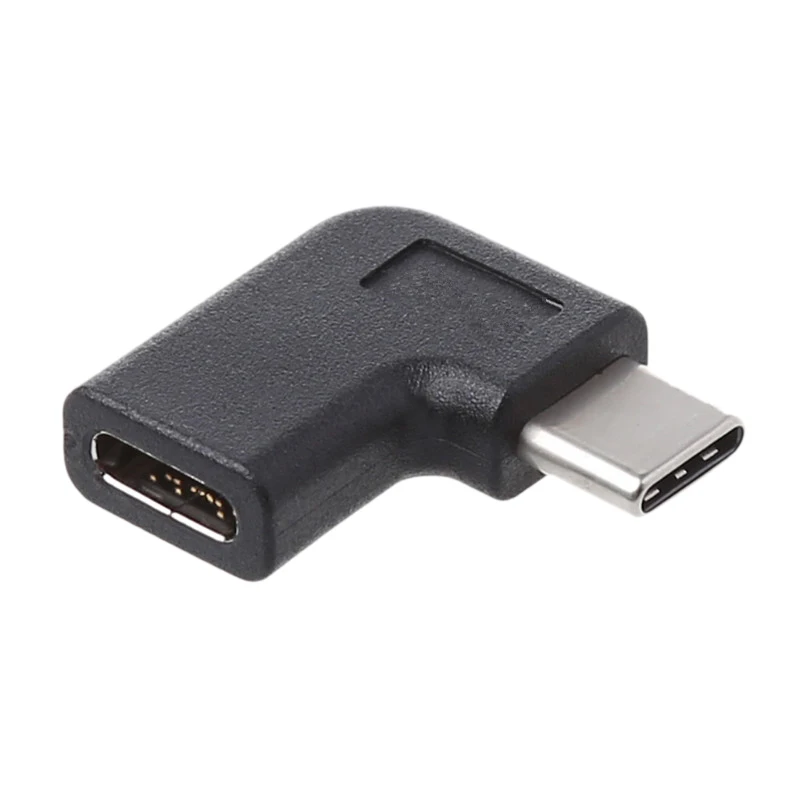 90-stopniowy kątowy adapter konwertera USB 3.1 typu C męski na żeński USB-C