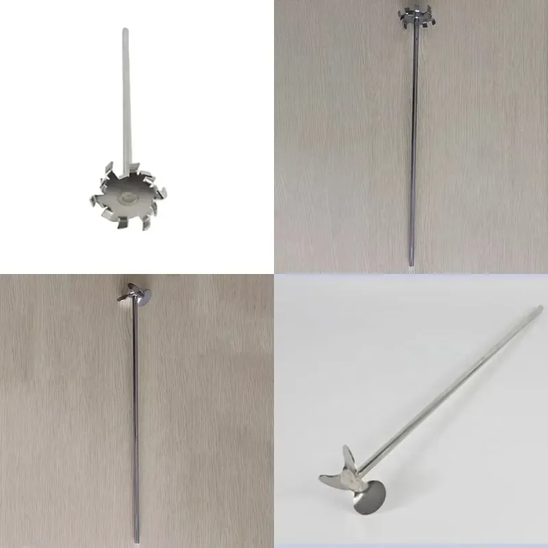 Stainless Steel Propeller Impeller Stirring Rod Shaft Mixer Stirrer for Lab