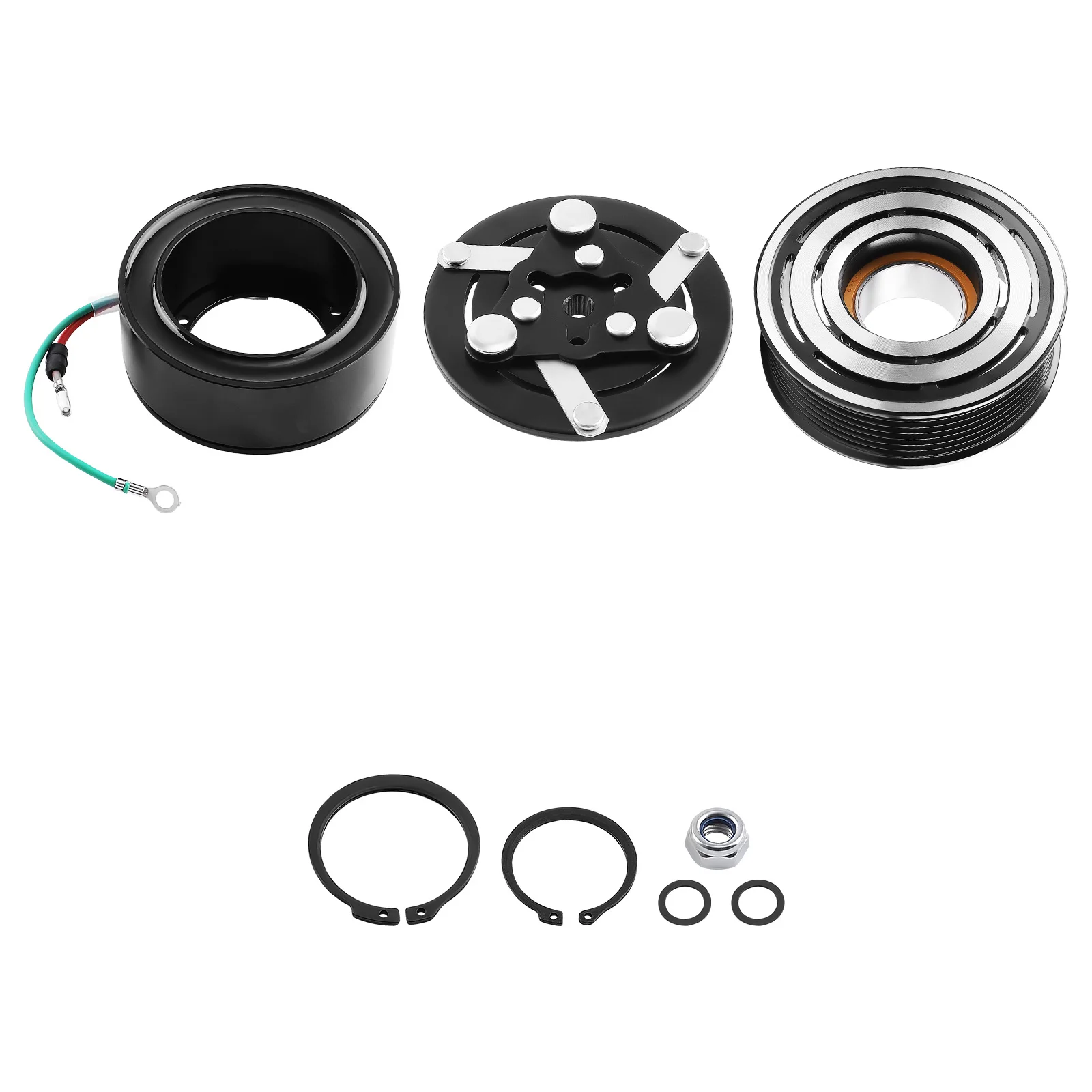 

A/C Compressor Coil Clutch Assembly Kit For Honda CR-V 2.4L 2002-2006 1522110